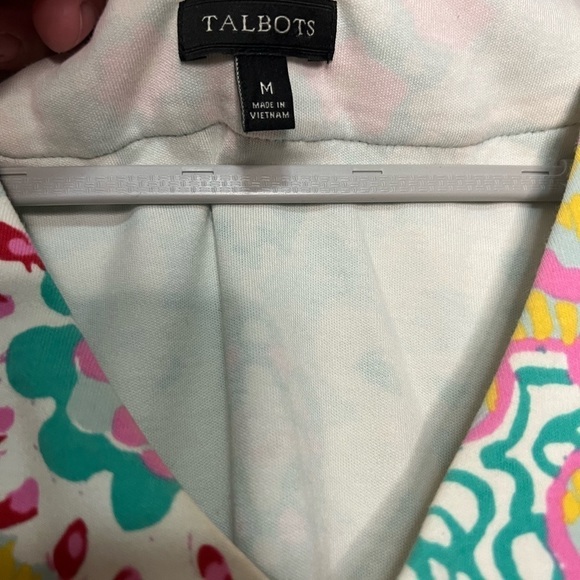 Talbots Dresses Talbots Medallion Interlock Paisley Shift Dress - Picture 3 of 5